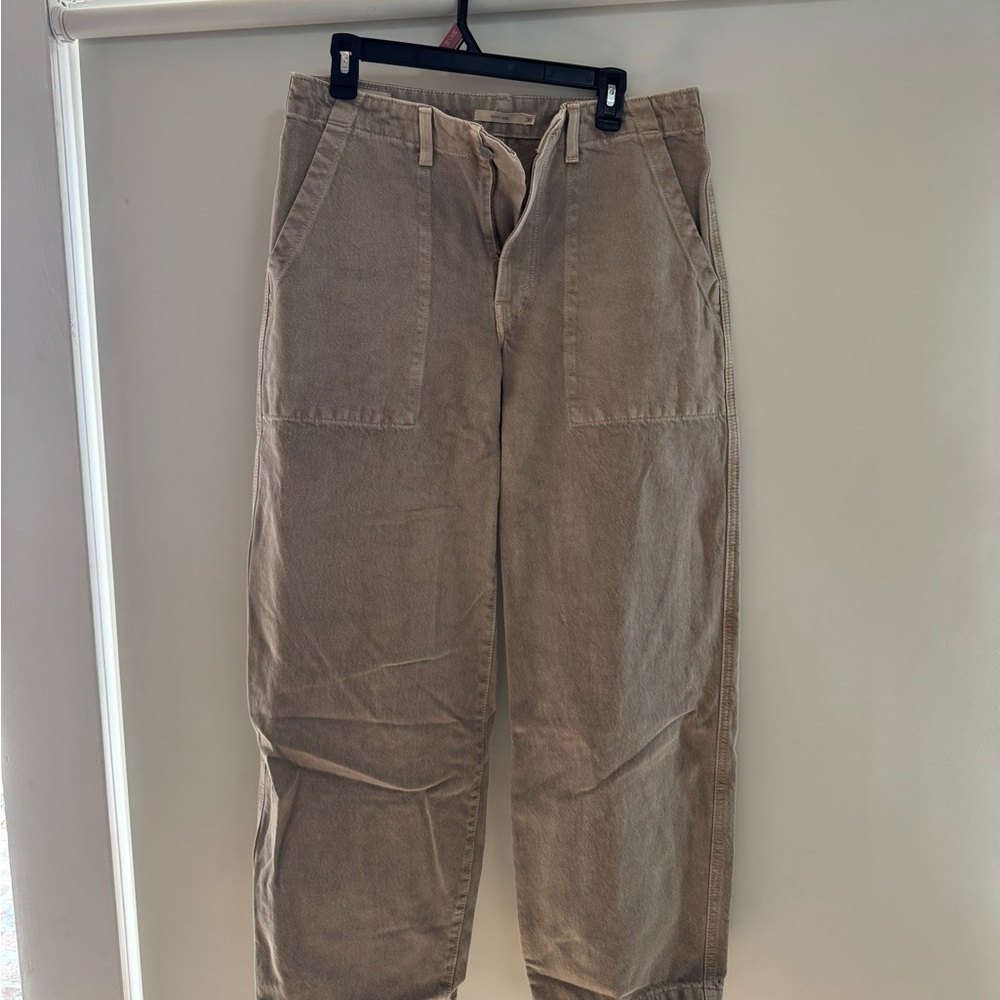 Levi's Women's Tan Boyfriend Jeans